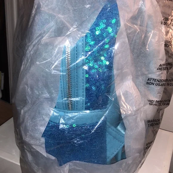 LOUNGEFLY Cinderella Snow Globe Sequin Backpack